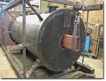 Evaporator designed by our customer and fabricated per their specifications.